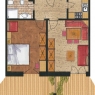 Alta Badia - La Villa - Residencia Apartamentos premium La villa  - Apartamento 203 47m2 2-4 pax