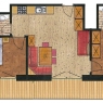 Alta Badia - La Villa - Residencia Apartamentos premium La villa  - Apartamento 206 61m2 4-6 pax