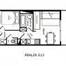 Meribel Mottaret - Residencia Cherferie - 2 PIE 4 PERS 25M² 1er ET. SUD