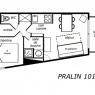 Meribel Mottaret - Residencia Cherferie - 2P 4 PERS 27M² 1ER OUEST