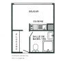 Les Menuires - Residencia Trois Marches - St2 13m² 9ème Asc Balc Nord