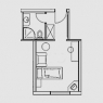 Landeck - Hotel Enzian. Landeck - Hab. individual -Krahberg aprox. 20 m² 