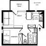 Meribel Mottaret - Residencia Boulevard - 2 PIE 27M² 4P NORD 1ET