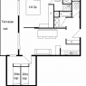 Meribel - Residencias Varias Meribel - Apartamento 2 piezas+cabina 6 pax 35-50m2 Tipo G