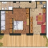 Alta Badia - La Villa - Residencia Apartamentos premium La villa  - Apartamento 204 59m2, 2_4 personas