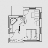 Landeck - Hotel Enzian. Landeck - Habitacion familiar .Schrofenstein aprox. 30-35 m² 