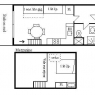 Meribel - Residencias Varias Meribel - Apartamento 2 piezas 4/6 pax 33-40m2 Tipo D1