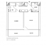 Les Menuires - Residencia Pra Coutin - 2P6 44m² 2ème Asc Balc sud