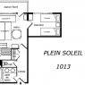 Meribel Mottaret - Residencia Plein Soleil - 2PIE 4PERS 33M2 N 3ETAGE