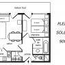 Meribel Mottaret - Residencia Plein Soleil - 2PIE 5PERS 40M2 S 4ETAGE/*