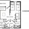 Meribel Mottaret - Residencia Alpages - STUDI.DIV.4P.27M2 BALC S 2ET