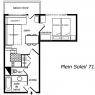 Meribel Mottaret - Residencia Plein Soleil - 2PIE,4P,33M2,NORD,4ETAGE