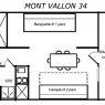 Meribel Mottaret - Residencia Mont Vallon - STUDIO 2/3P 18 M2 N 4 ETAG