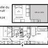 Meribel Mottaret - Residencia Aconit - 2P+MEZZ,6/7P 43M² S-E N-O