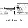 Meribel Mottaret - Residencia Plein Soleil - 2PIE CAB 6P 55M2 S+N 7E/PCS