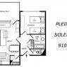 Meribel Mottaret - Residencia Plein Soleil - 2PIE,5PERS,40M2,S,4ET/PCS