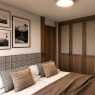 Tignes - Residencia Palafour - 3 pièces + 1 cabine : 2 chambres + 1 cabine 8 personnes – 84m2