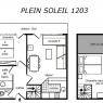 Meribel Mottaret - Residencia Plein Soleil - 2PIE+MEZZ.6P 45M2 S 5ET