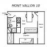 Meribel Mottaret - Residencia Mont Vallon - STUDIO 3P,19 M² N 1 ET/PCS