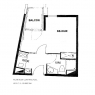 Les Menuires - Residencia Armoise - St2 18m² 6ème Asc Est