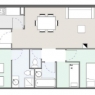 La Plagne - Residencia Chalet des Cimes. Belle Plagne - Apartamento 3 piezas cabina  6 personas, 72 m². balcon