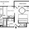 Meribel Mottaret - Residencia Grande Rosiere - STUDIO/DIV 27M² 4P N/*