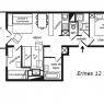 Meribel Mottaret - Residencia Ski Soleil - 3PIE 5/6P 45M2 BAL SUD 1ET/PCS