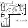 Meribel Mottaret - Residencia Plein Soleil - 2PIE 4PERS 33M2 N+E 2ETA