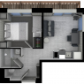 Courchevel - Residencia Les 3 Vaches - 2P 35m² 2/3p  EST