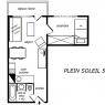 Meribel Mottaret - Residencia Plein Soleil - 2PIE,4PERS,33M2,N,1ETAG