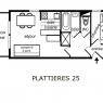 Meribel Mottaret - Residencia Plattieres - 2P 4P 25M² OUEST 2°ET