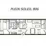 Meribel Mottaret - Residencia Plein Soleil - 2PIE 5PERS 40M2 N+S 3E /*