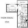 Meribel Mottaret - Residencia Plein Soleil - 2PIE,4PERS,33M2,N,3ETAGE/PCS/90LM