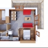 Val Cenis - Residencia Les Balcons de Val Cenis Les Hauts - Apartamento 3 piezas 6 (38 m²)
