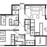 Meribel - Residencias Varias Meribel - Apartamento 3 piezas + cabina 6/8 pax 50-70m2 Tipo J