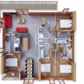Val Cenis - Residencia Les Balcons Val cenis Village  - Apto 5 pzas 10 pax 