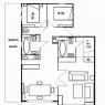 Meribel - Residencias Varias Meribel - Apartamento 4 piezas 6/8 pax 65 -100m2 Tipo K