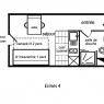 Meribel Mottaret - Residencia Ski Soleil - STUDIO 2P 14M² SUD RDC/PCS