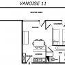 Meribel Mottaret - Residencia Gentianesmen - 2PIE 4PERS 29M2 NORD 3è ETG