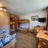 Les Menuires - Residencia Aravis - St3 21m² 2ème asc/ sud balcon