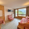 Les Menuires - Residencia Chaviere - 2p5 40m² 4ème Sud et N Balc