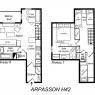 Meribel Mottaret - Residencia Arpasson - 2 PIE CAB DUPLEX 54M² SUD