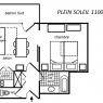 Meribel Mottaret - Residencia Plein Soleil - 2PIE 4PERS 33M² S 4ETAGE 3*
