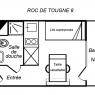 Meribel Mottaret - Residencia Roc De Tougne - STUDIO 2P 15 m² RDC