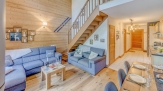 Chalet Blue Wood
