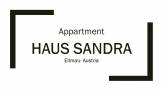 Appartement Sandra